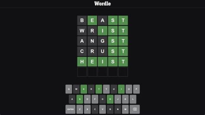 5 letter words ending in ST – Wordle Game Help