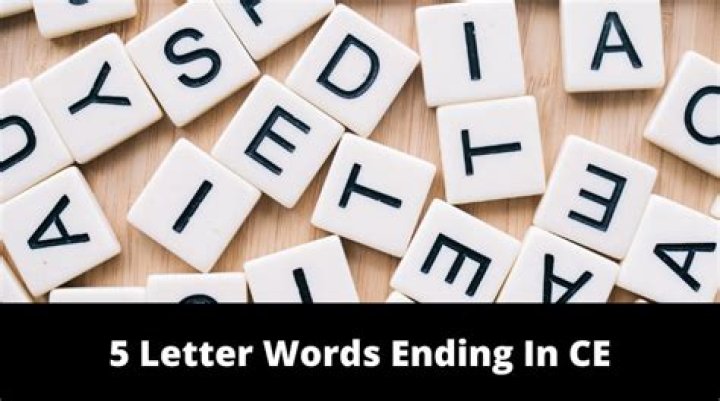 5 letter words ending with CE — Wordle Game Help