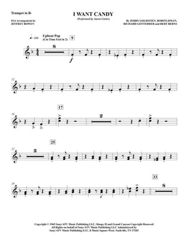 Aaron Carter’s
I Want Candy Lyrics