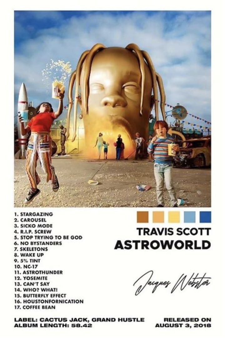 All features on Travis Scott’s ‘Utopia’ album