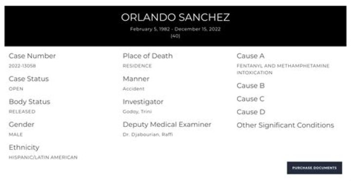 Altemio Sanchez cause of death, wife, children, funeral
