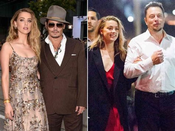 Who is Amber Heard with now?