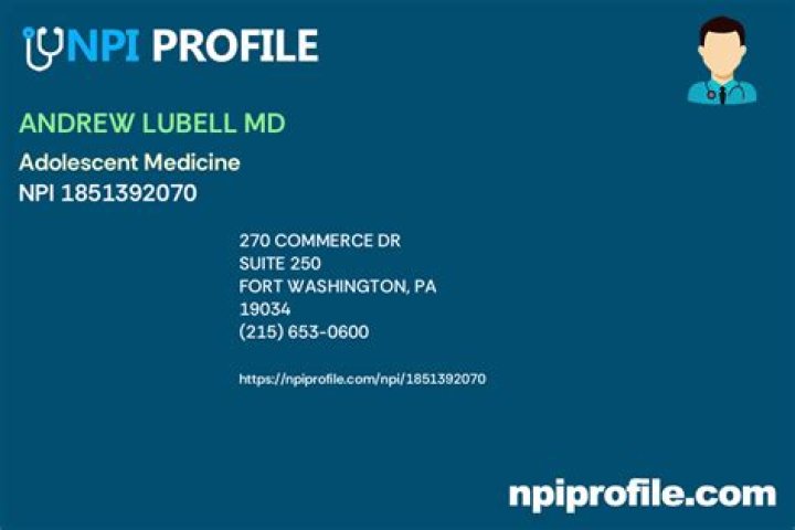 Dr. Andrew Lubell, MD – Fort Washington, PA