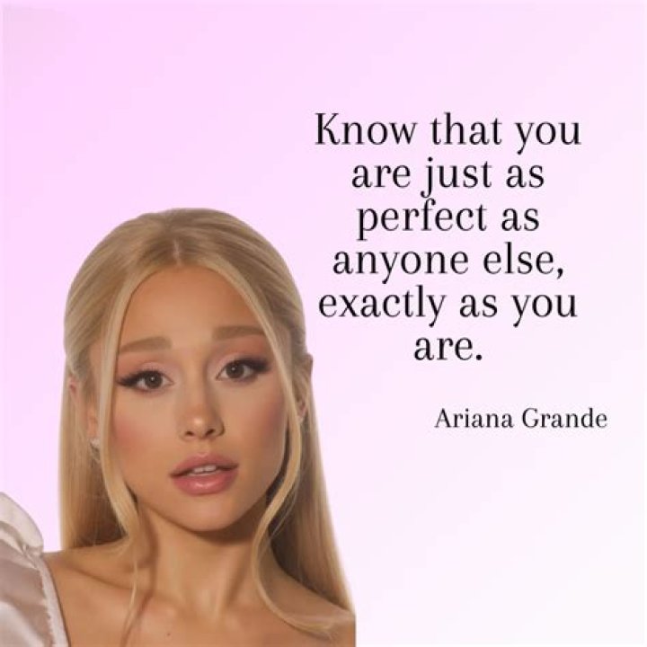 Ariana Grande Shares Quote About Depression