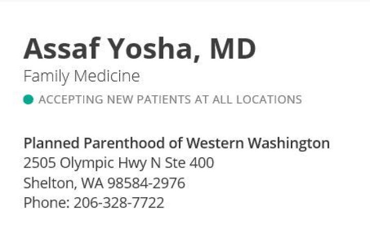 Dr. Assaf Yosha, MD – Webster, NY