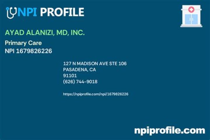 Dr. Ayad Alanizi, MD – Pasadena, CA