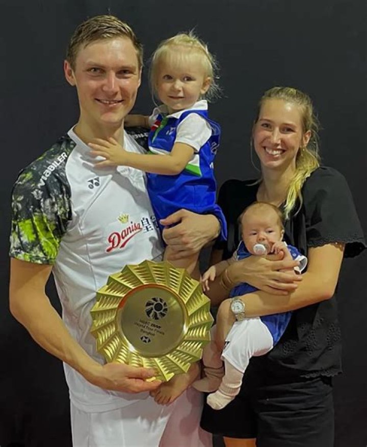 Badminton: Is Viktor Axelsen Married? Meet His Wife And Daughter
