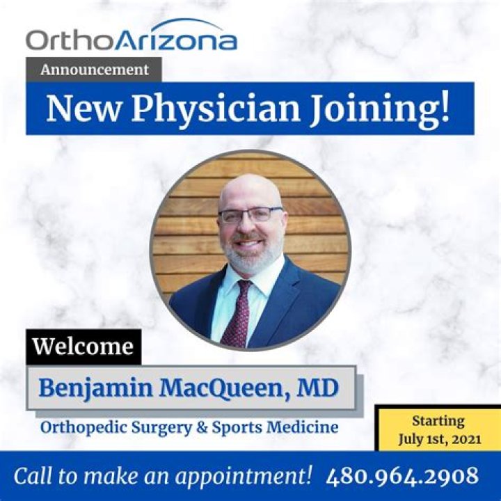 Dr. Benjamin MacQueen, MD – San Tan Valley, AZ