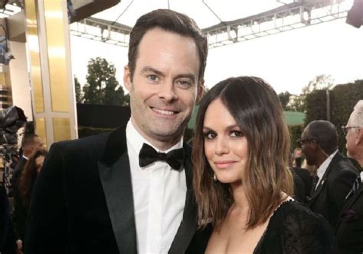 Bill Hader & Rachel Bilson Make Their Red Carpet Debut At Golden Globes