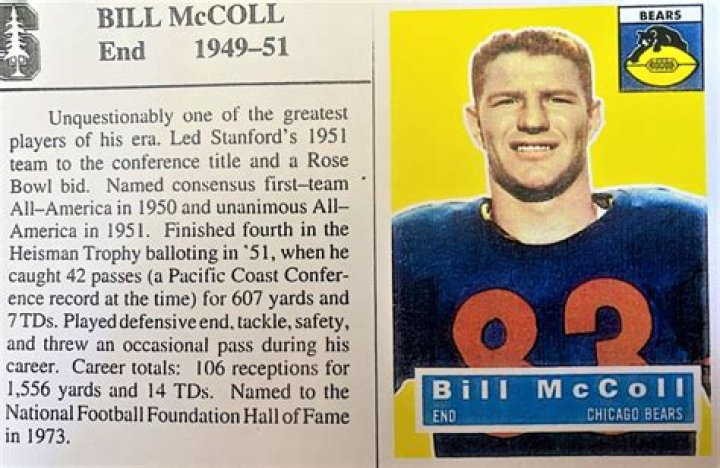 Bill McColl Obituary