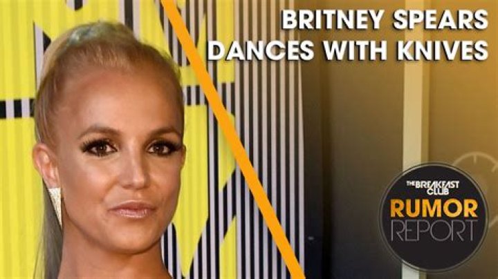 Britney Spears Dances Without A Soundtrack While Baring Her Breasts In A Low-Cut Yellow Dress
