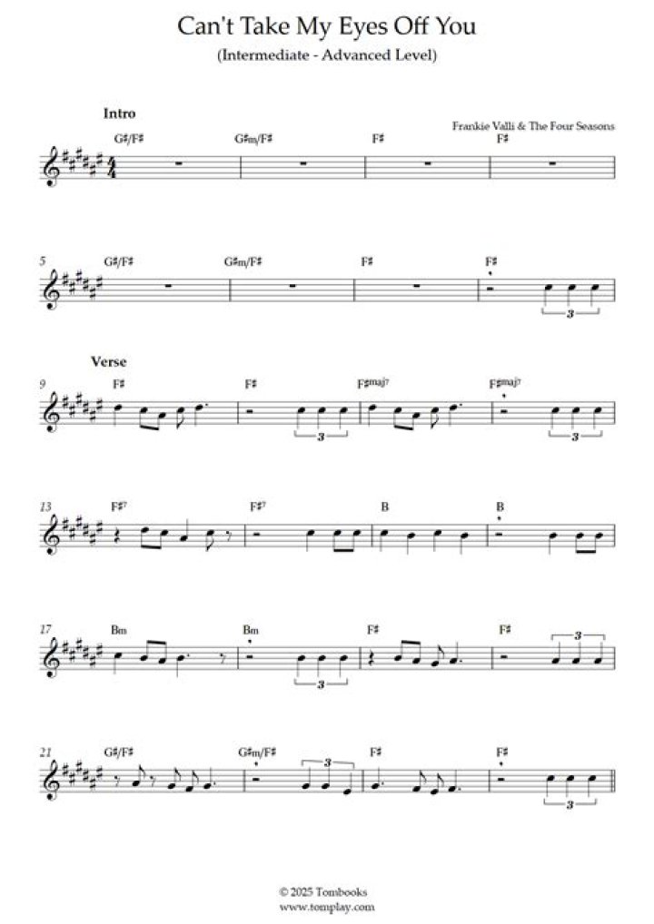 Can’t get my eyes off you meaning? – Celebrity