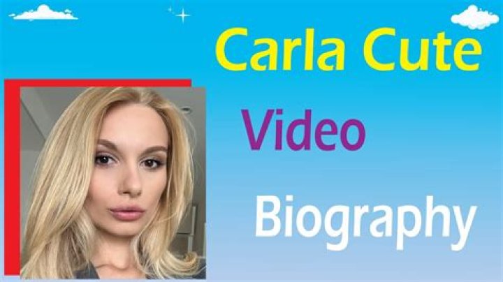 CarlaCute Wiki, Bio, age, height, family, photos, videos, net worth