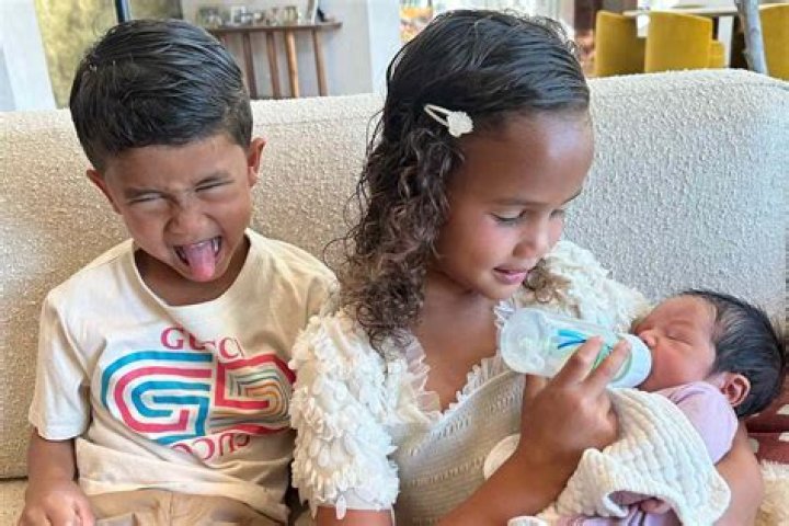 Chrissy Teigen’s And John Legend’s Kids Miles And Luna Are Breaking The Internet In Adorable Videos