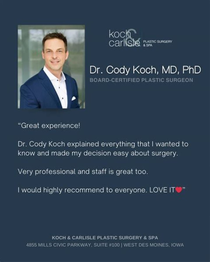 Dr. Cody Koch, MD – West Des Moines, IA