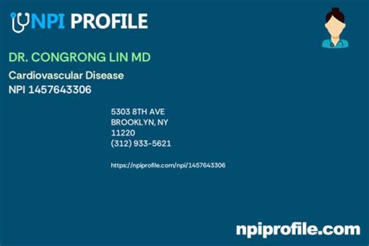 Dr. Congrong Lin, MD – Brooklyn, NY