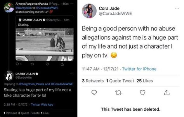 Darby Allin Abuse Allegations: Cora Jade Viral Tweet Goes Missing, What Happened?