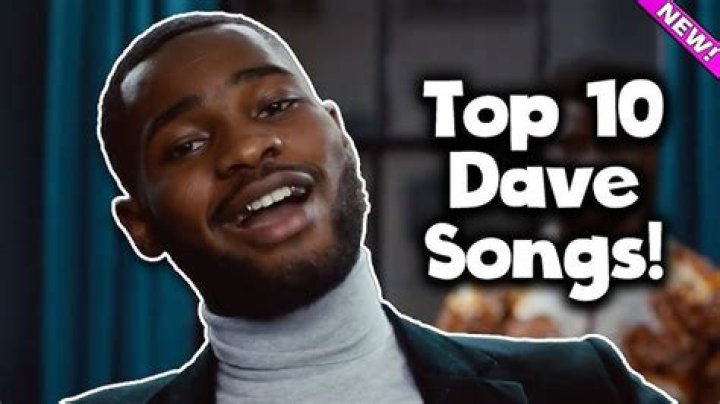 Dave (rapper) top songs and awards