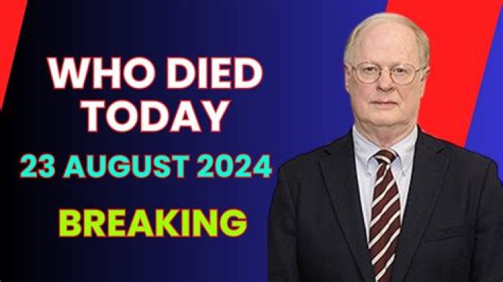 Famous People Who Died on August 23