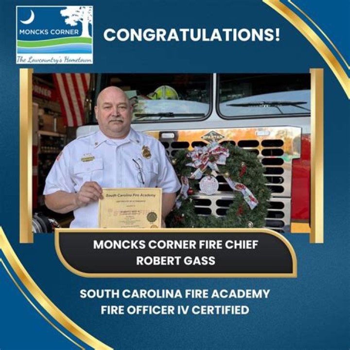 Drew Kelly Dies in a Motorcycle Accident, Town of Moncks Corner Firefighter