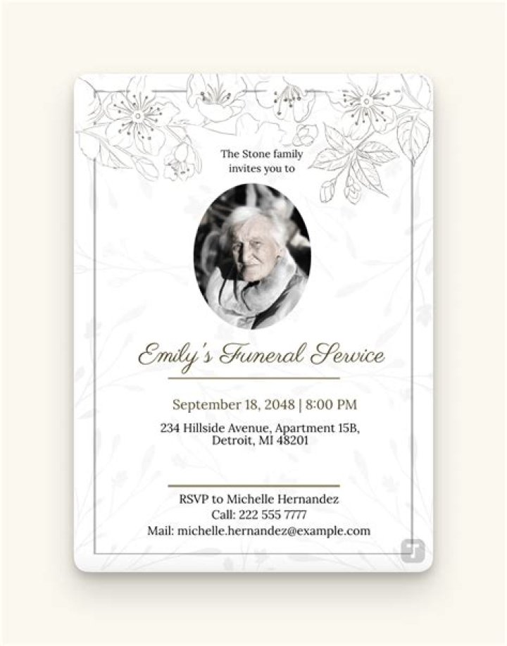 Edie Landau funeral, burial service, pictures, date, time, venue