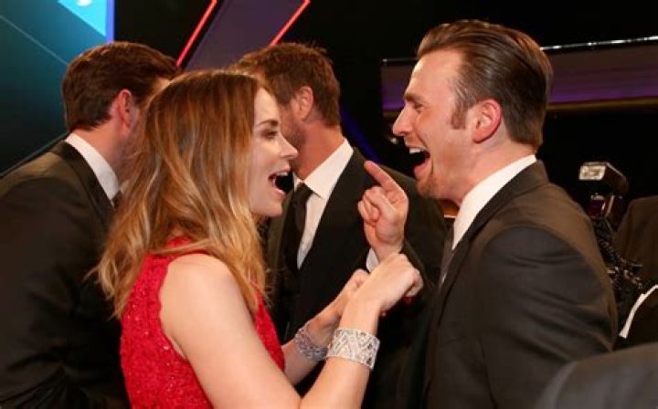 Emily Blunt shares how Chris Evans feels about being the reigning Sexiest Man Alive