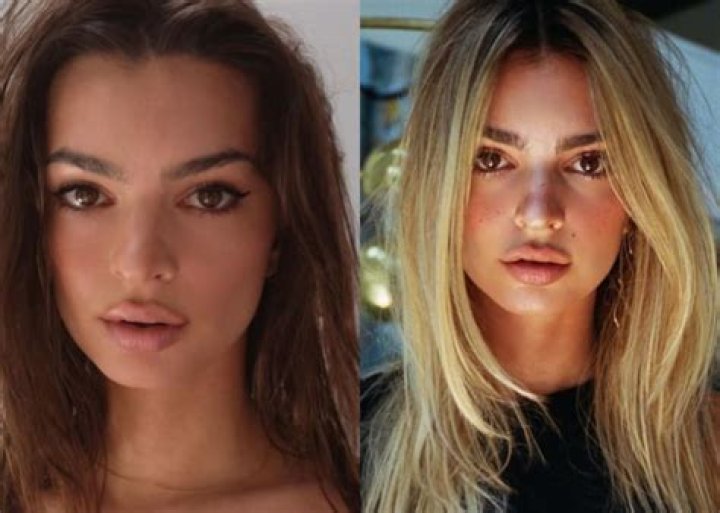 Emily Ratajkowski Gets A Makeover — See The Before And After Photos Of The Bleached Blonde Model