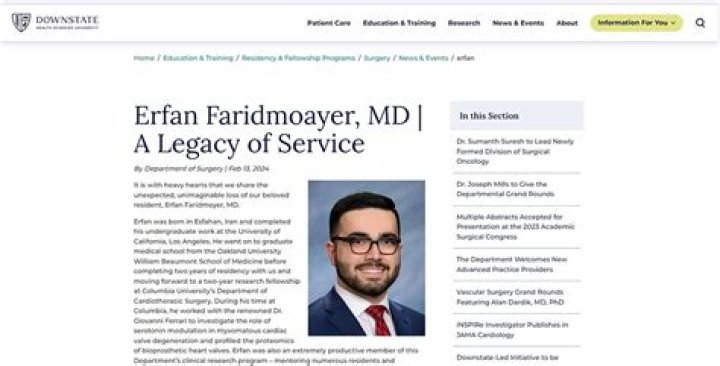Dr. Erfan Faridmoayer, MD – Brooklyn, NY