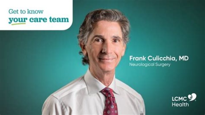 Dr. Frank Culicchia, MD – New Orleans, LA
