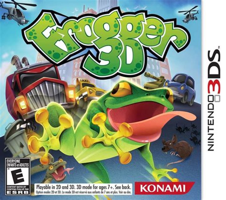 Frogger 3D Hops Onto The Nintendo 3DS