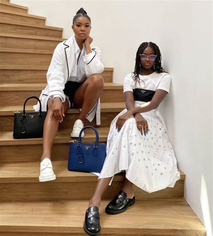 Gabrielle Union And Zaya Wade Are Proudly Wearing Prada