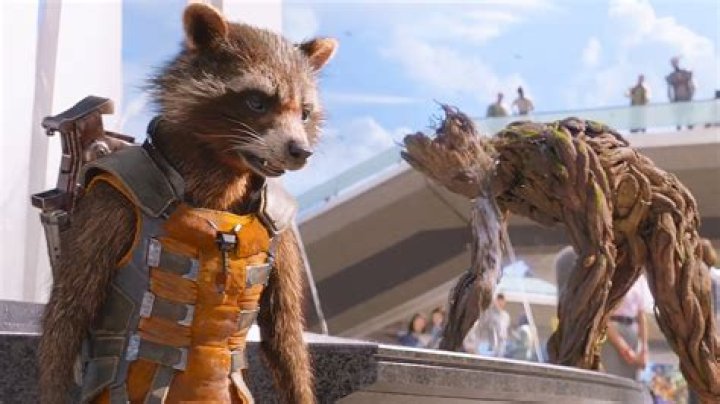 Guardians Of The Galaxy’s James Gunn Unveils Rocket And Groot Statue At Disney World