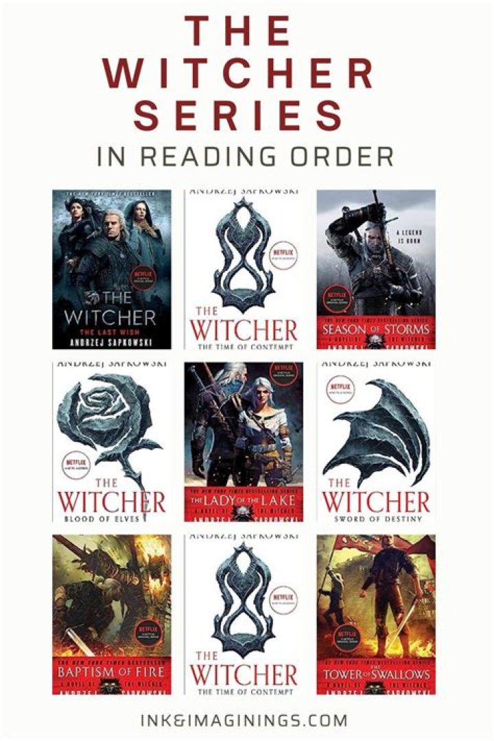 The Best Reading Order For The Witcher Novels