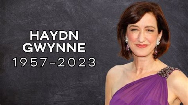 Haydn Gwynne family, husband, children, parents, siblings