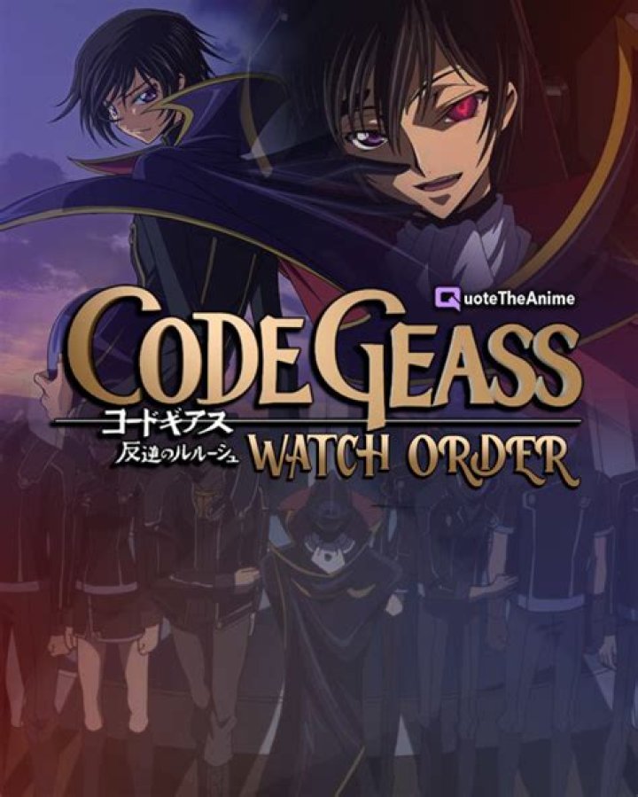 Here’s How To Watch Code Geass