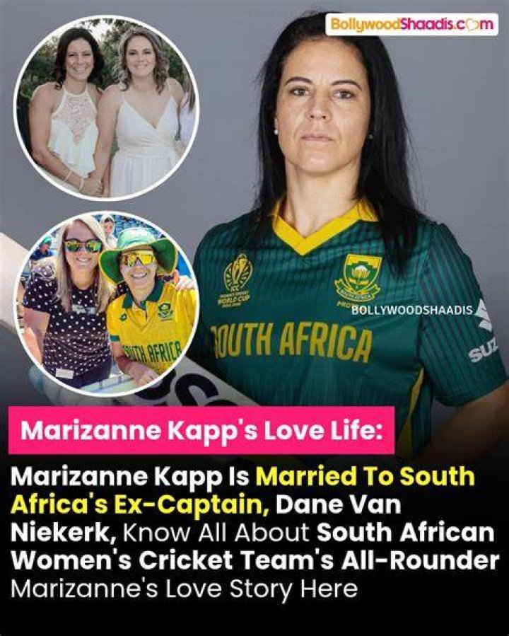 
How Did Dane van Niekerk Met Her Partner Marizanne Kapp? 