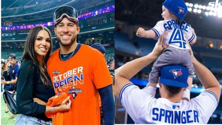How Many Kids Does George Springer Have? More About His Son George Chelston Springer IV