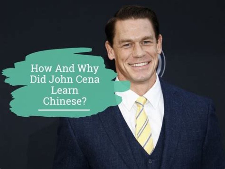 How many languages does John Cena speak? Is John Cena Chinese and does he speak fluent Chinese?