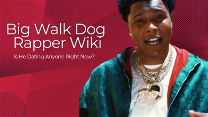 How Old is Big Walk Dog Rapper? Age Height Revealed