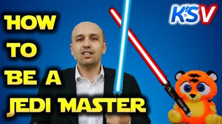 How to become a jedi master