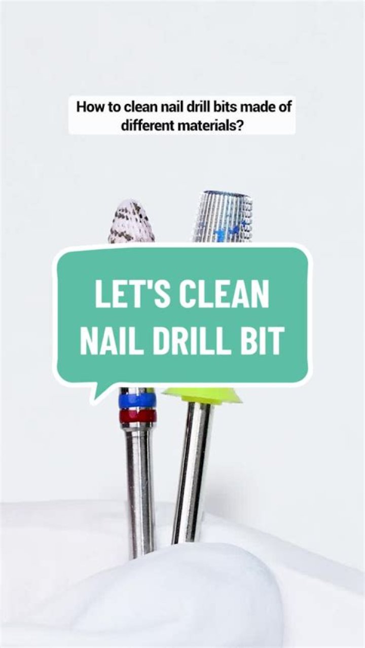 How to clean drill bits