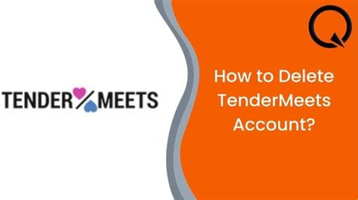 How to delete tendermeets account