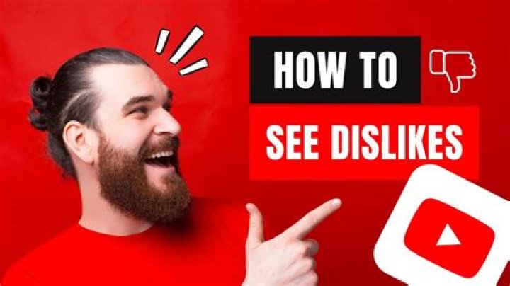 How to see dislikes on YouTube