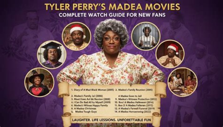 How to watch all of Tyler Perry’s ‘Madea’ movies in order