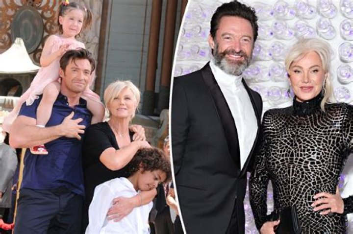 Hugh Jackman’s Dog Appears In The Frame As The Actor Visits With 9-Year-Old Bone Marrow Recipient
