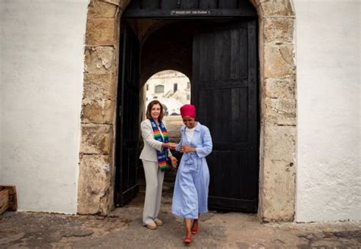 Ilhan Omar Goes Back To Africa With Nancy Pelosi And Taunt President Donald Trump With Powerful Pictures