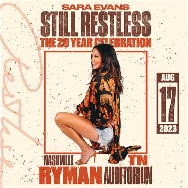 Is Sara Evans still alive?