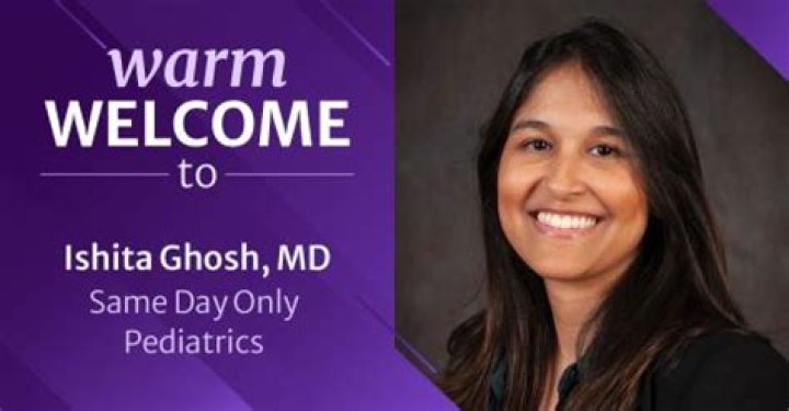 Dr. Ishita Ghosh, MD | Pediatrics