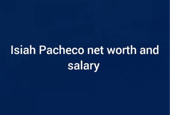 Isiah Pacheco contract, salary and net worth explored