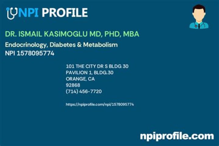 Dr. Ismail Kasimoglu, MD – Orange, CA